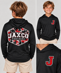 Jaxco Panthers (J) Boys UV Performance Hoodie (Black)