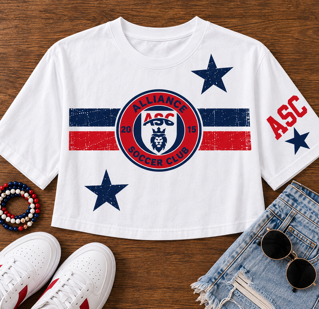 Alliance Cropped Vintage Boxy Tee