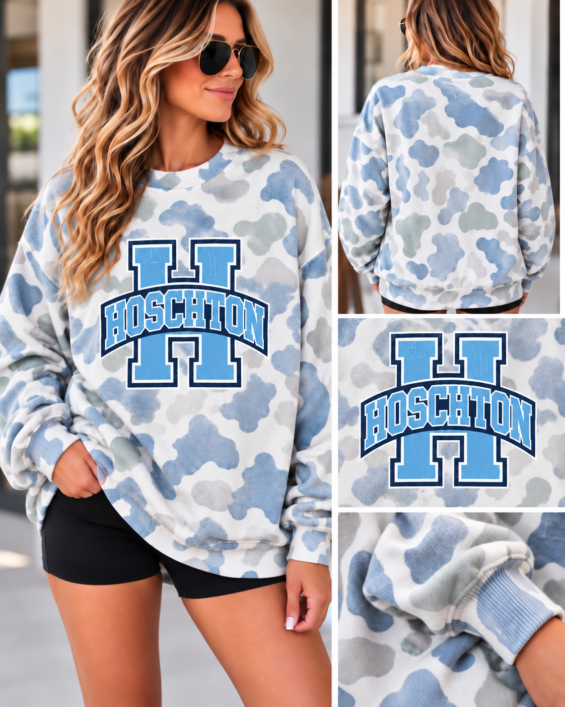 Jefferson Camo Pullover