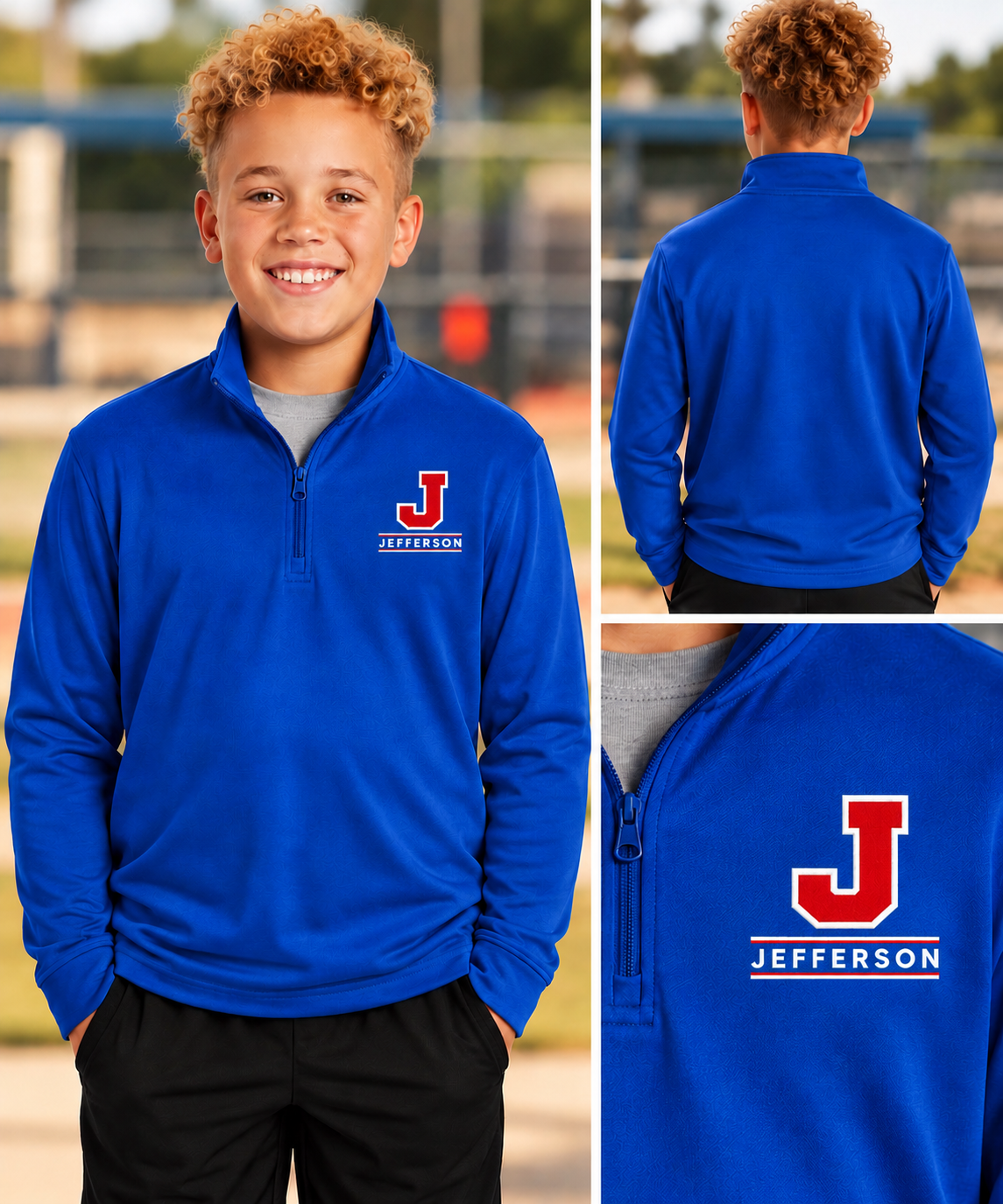 Youth Jefferson Performance Quarter Zip
