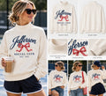 Jefferson Social Club Signature Bow Mock Neck