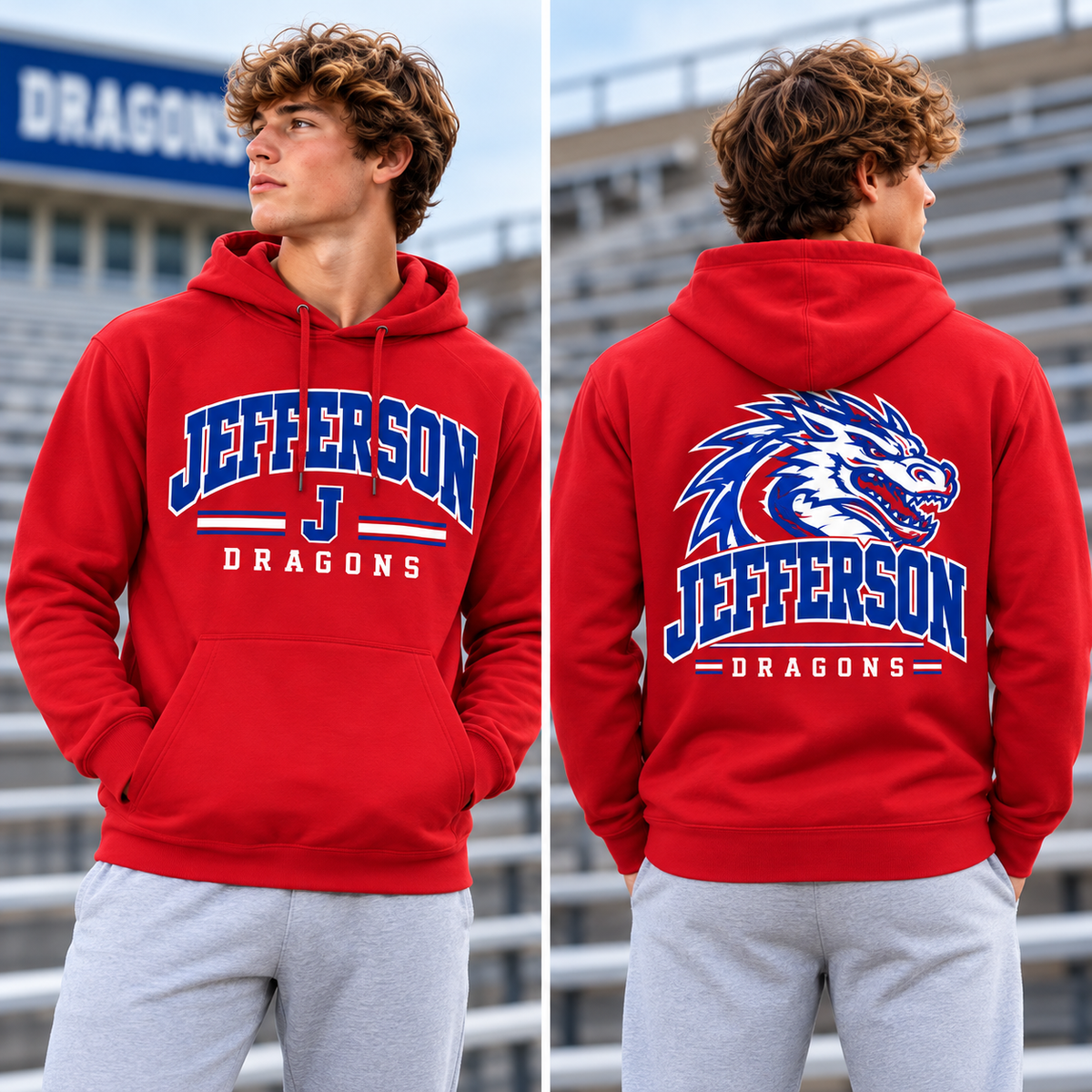 Men's Jefferson Varsity Hoodie