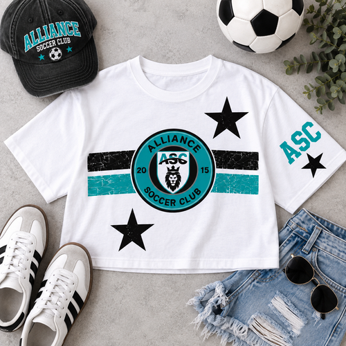 Alliance Cropped Vintage Boxy Tee