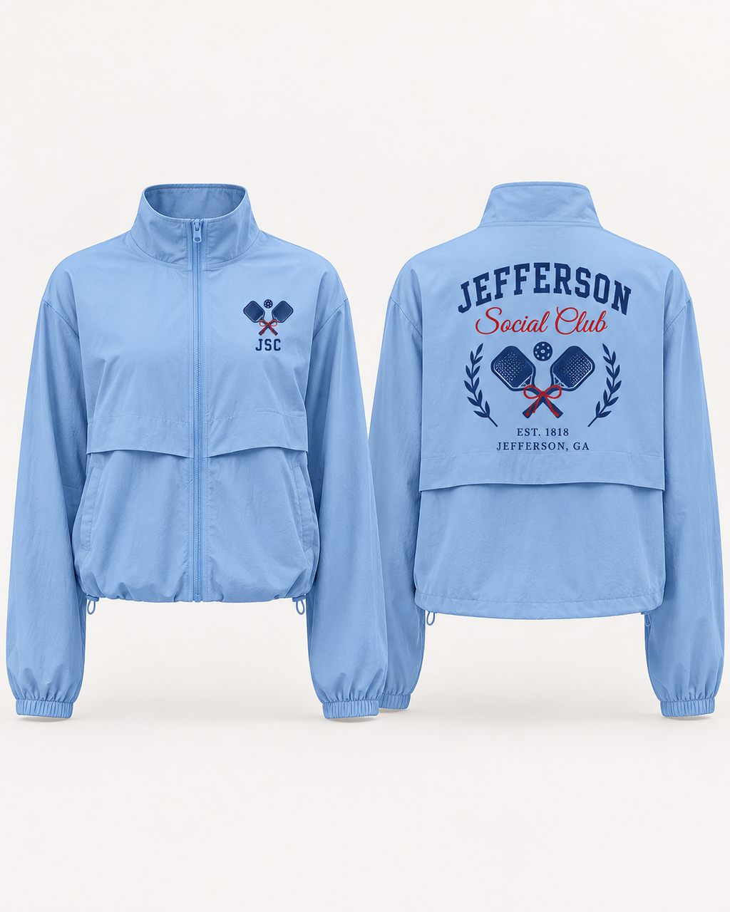 Jefferson Social Club Courtside Windbreaker