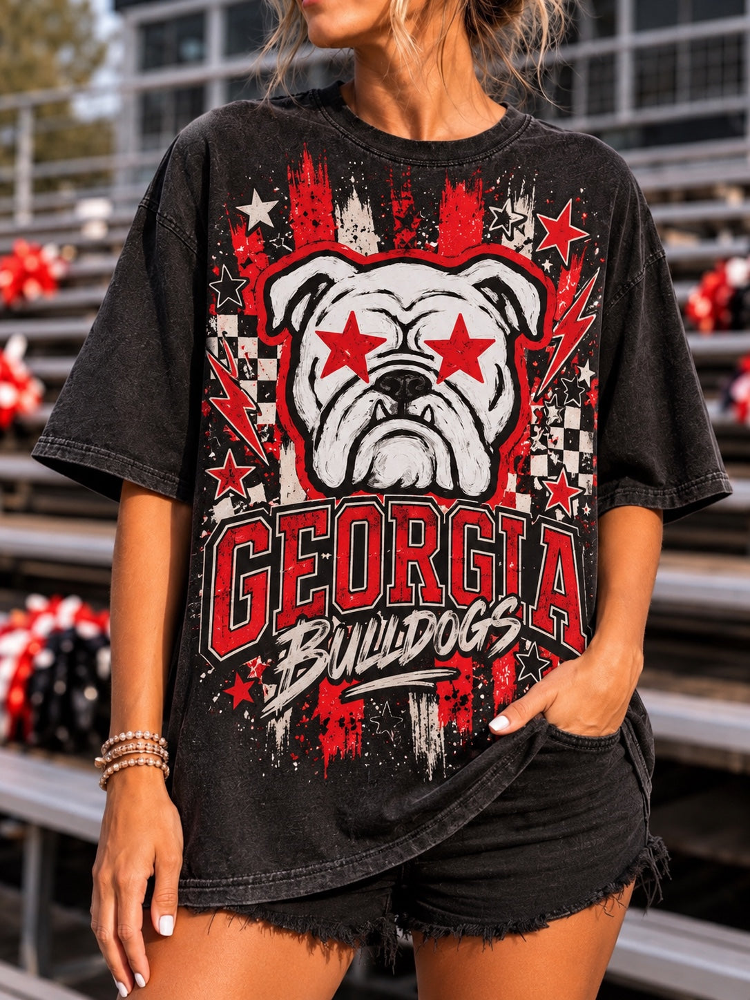 Georgia Game Day Graphic Tee