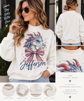 Jefferson Watercolor Dragon Mock Neck