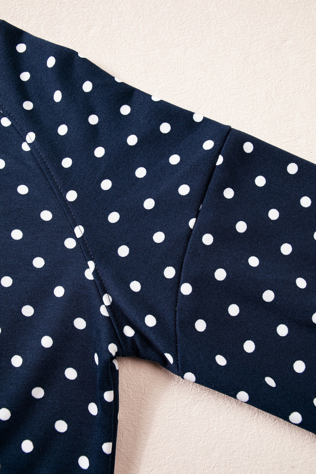 Blue Sideline Polka Dot Pant Set