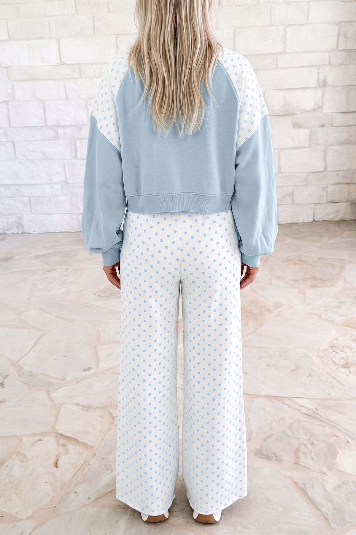 The Sweet Spot Polka Dot Pant Set