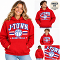 J-Town Basketball Varsity Hoodie — Unisex