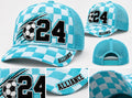 Alliance Custom Number Checkered Trucker Hat
