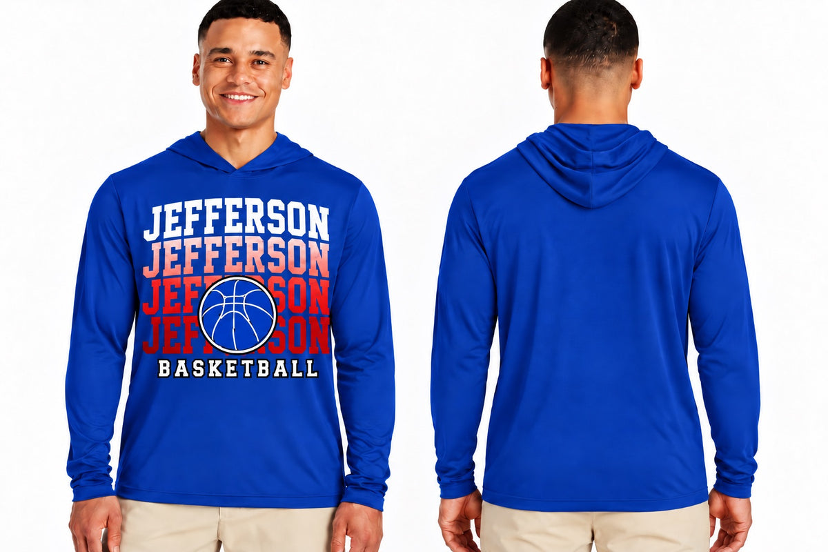 Men's Repeating Basketball Dragons Men’s Performance Hoodie