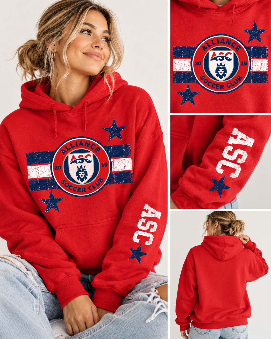 Women's Red Alliance Game Day Hoodie