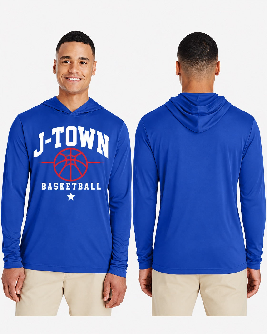 Men's J-Town Basketball UV Performance Hoodie