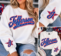 Jefferson Varsity Star Crew Neck