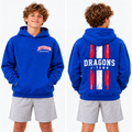 Boys Jefferson Dragons Victory Stripe Hoodie
