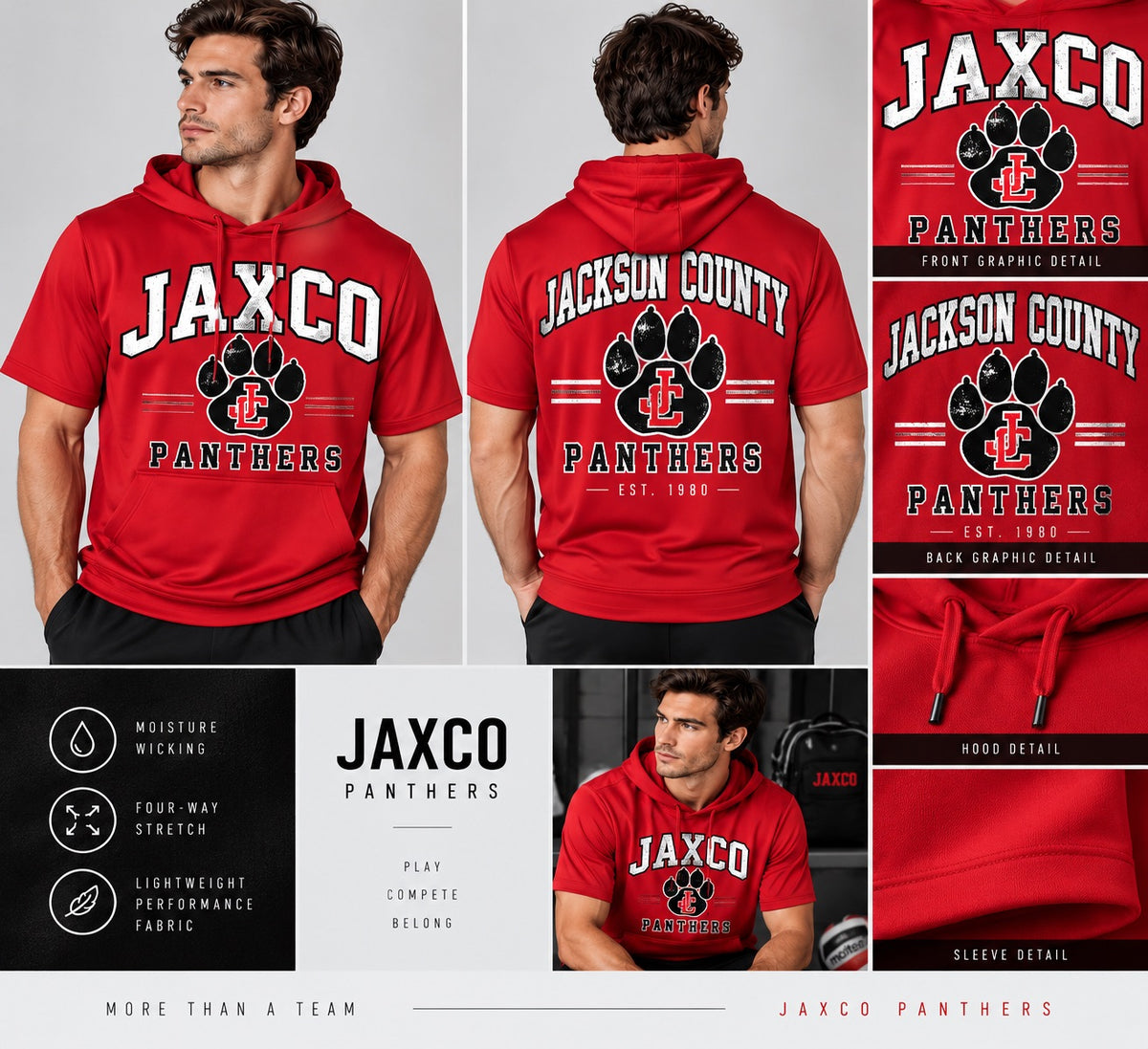 Men's Jaxco Varsity Performance Hoodie