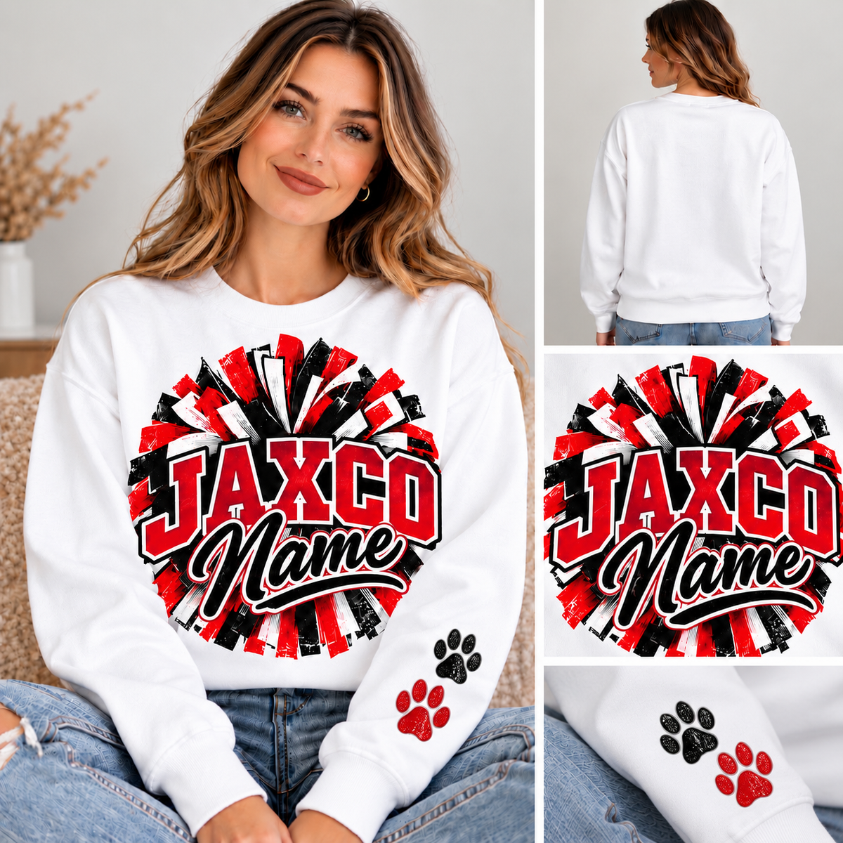 Jaxco Cheer Custom Crew Neck