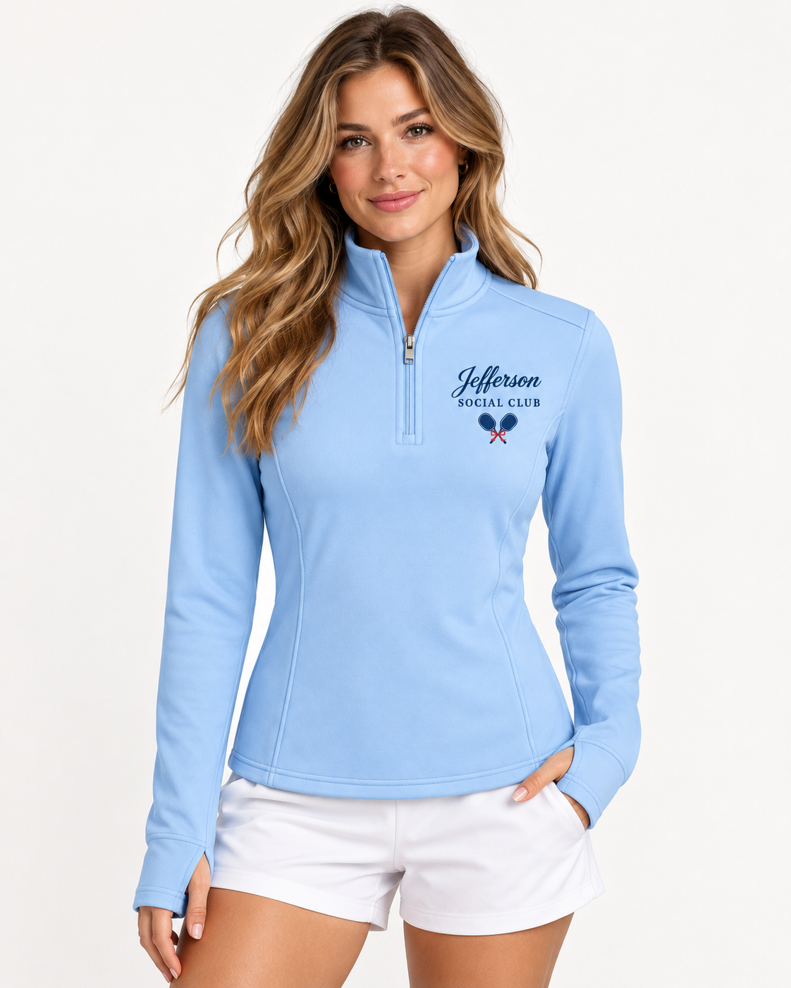 Jefferson Social Club Courtside Quarter Zip