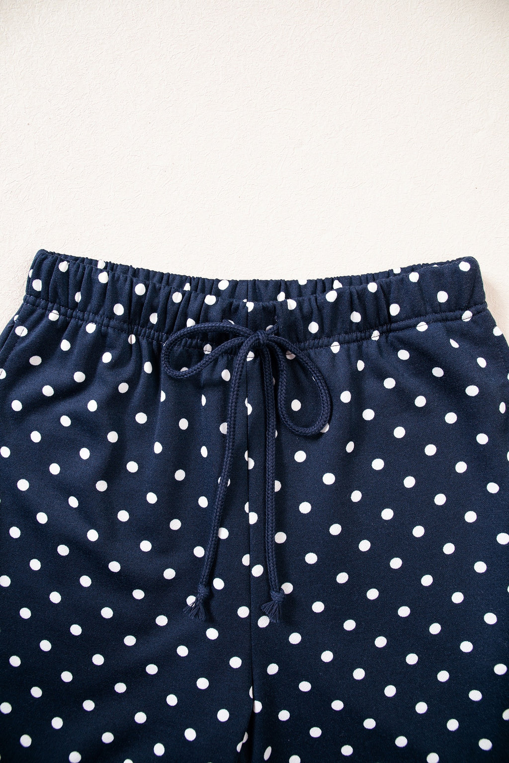 Blue Sideline Polka Dot Pant Set