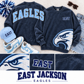 East Vintage Varsity Statement Crew Neck