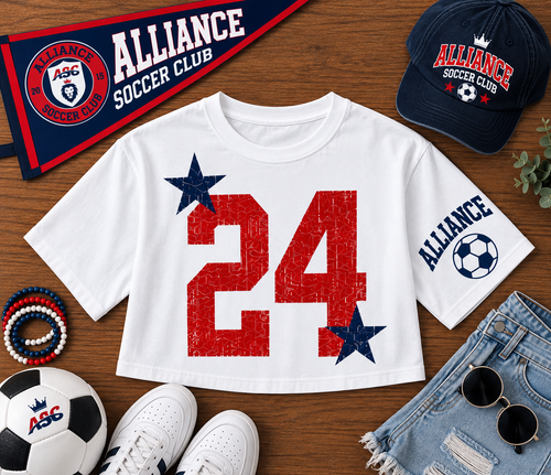 Custom Alliance Varsity  Cropped Tee