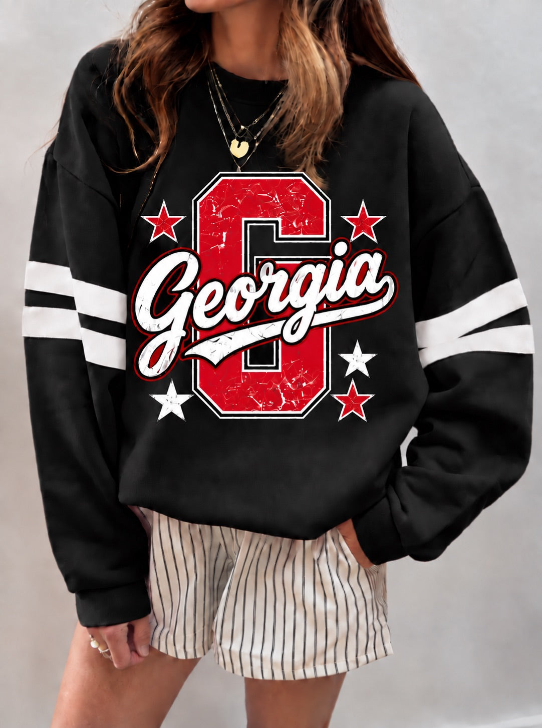Georgia Varsity Sweatshirt