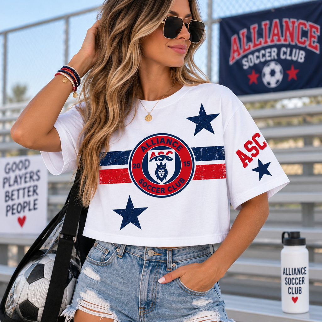 Alliance Cropped Vintage Boxy Tee