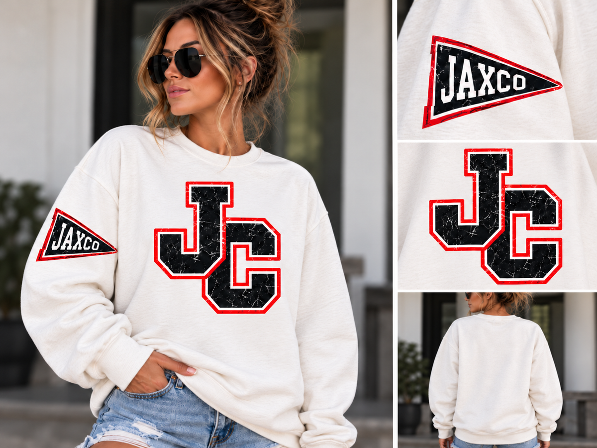 The Jaxco Varsity Pennant Sweatshirt