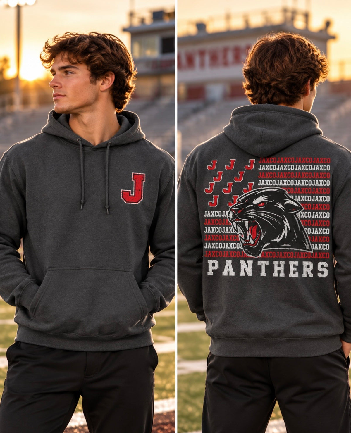 Jaxco Varsity Spirit Flag Hoodie