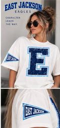 East Varsity Pennant Tee