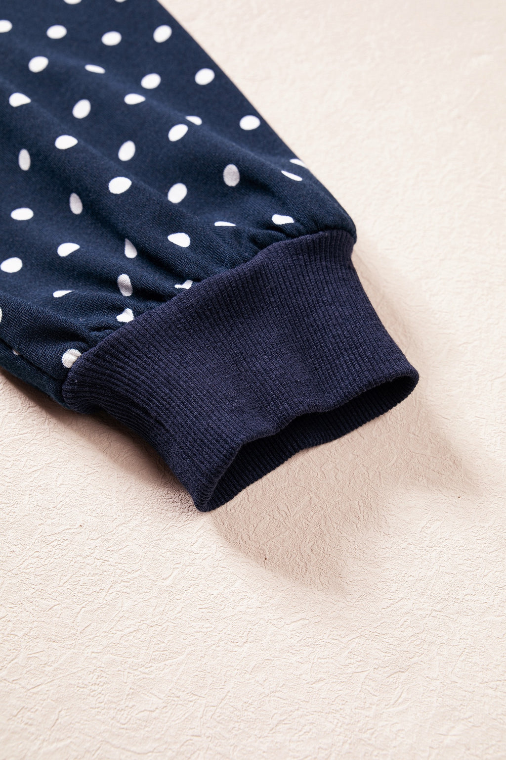Blue Sideline Polka Dot Pant Set