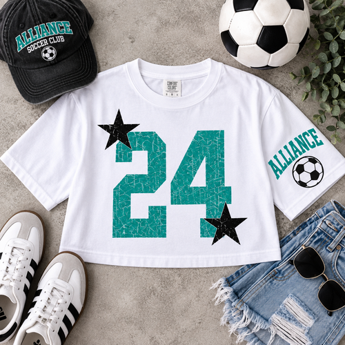 Custom Alliance Varsity  Cropped Tee