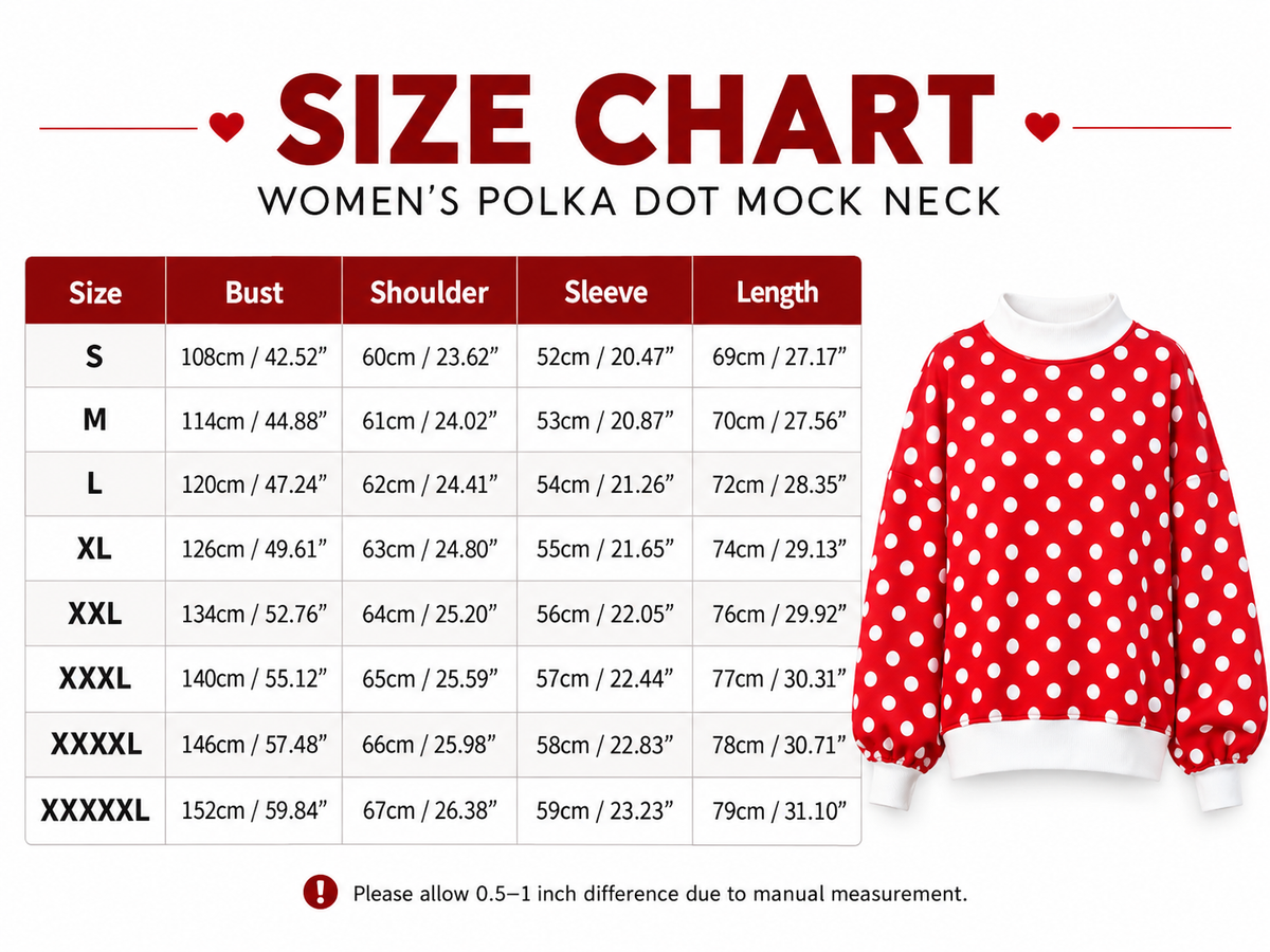 Jaxco Polka Dot Crewneck Sweatshirt